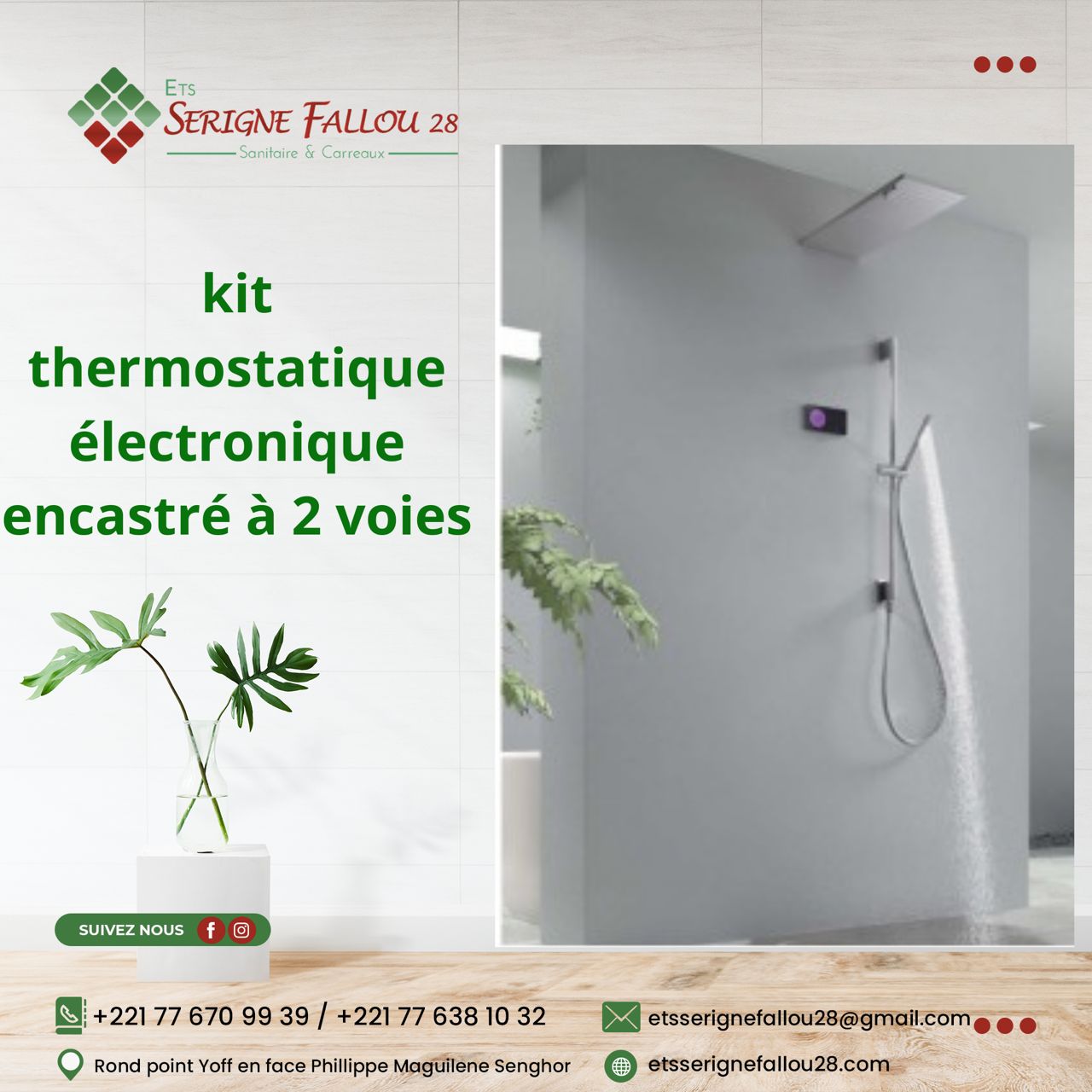 ETS Serigne Fallou 28-KIT THERMOSTATIQUE| 0.0P| None